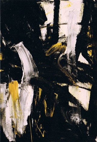 1981, Nr. 21, Acryl / Papier auf Pappe, 142 x 97 cm