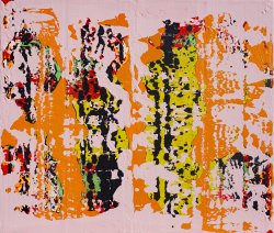 2025, # 637, Acryl / BW, 50 x 60 cm